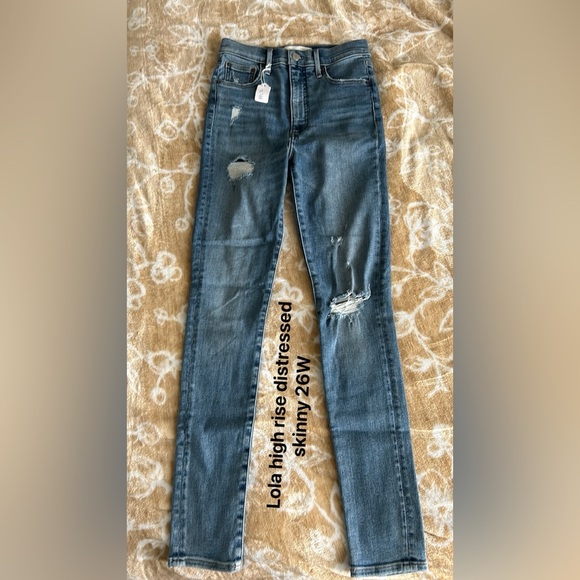 DENIM FORUM | Aritzia Lola High-Rise Skinny | 26W 29L - Picture 1 of 1